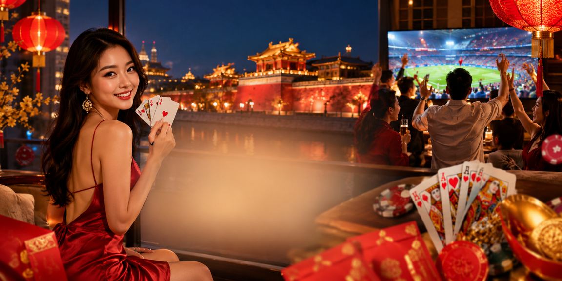 Trò chơi bài tại Huế với đèn lồng truyền thống – không khí casino độc đáo