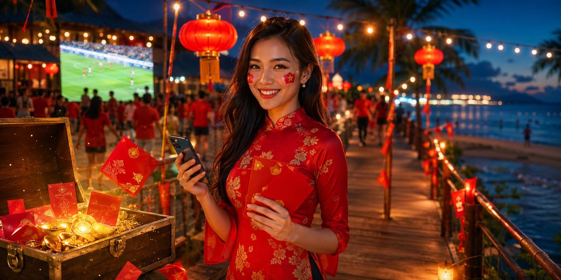 Đêm hội chợ Phú Quốc với phong bì đỏ và không khí thưởng cược sôi động